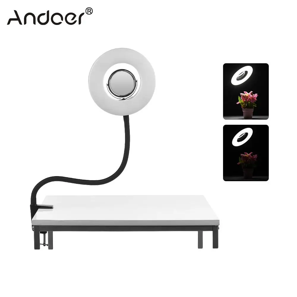 Tabletop 8" 5500K LED Ring Light Ringlight Video Light 24W Dimmable Fill Light with Makeup Mirror for Photo Live Video Lighting
Tabletop 8" 5500K LED Ring Light Ringlight Video Light 24W Dimmable Fill Light with Makeup Mirror for Photo Live Video Lighting