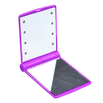 Hot 1Pcs Led Makeup Mirror Lady Makeup Cosmetic Folding Portable Compact Pocket Mirror 8 LED Lights Lamps
Hot 1Pcs Led Makeup Mirror Lady Makeup Cosmetic Folding Portable Compact Pocket Mirror 8 LED Lights Lamps