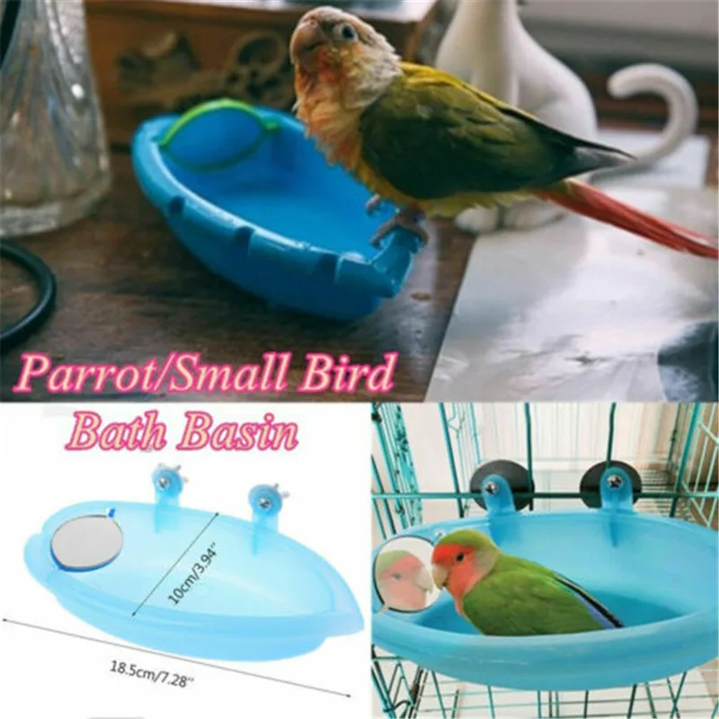 Blue Small Clean Parrot Bird Bathtub Pet Cage Accessories Bird Mirror Bath Shower Box Standing Wash Box Hanging Cage With Mirror
Blue Small Clean Parrot Bird Bathtub Pet Cage Accessories Bird Mirror Bath Shower Box Standing Wash Box Hanging Cage With Mirror