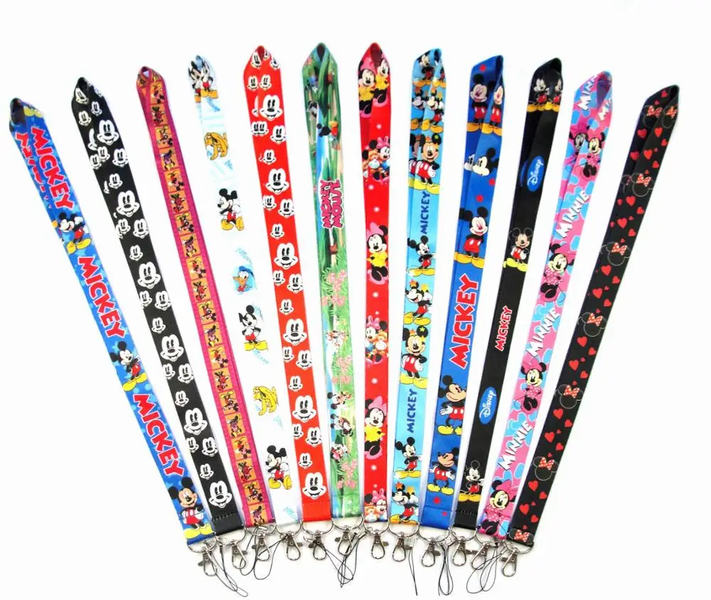 20 PCS Mickey&Minnie Mouse key lanyards id badge holder keychain straps for mobile phone Free Shipping
20 PCS Mickey&Minnie Mouse key lanyards id badge holder keychain straps for mobile phone Free Shipping