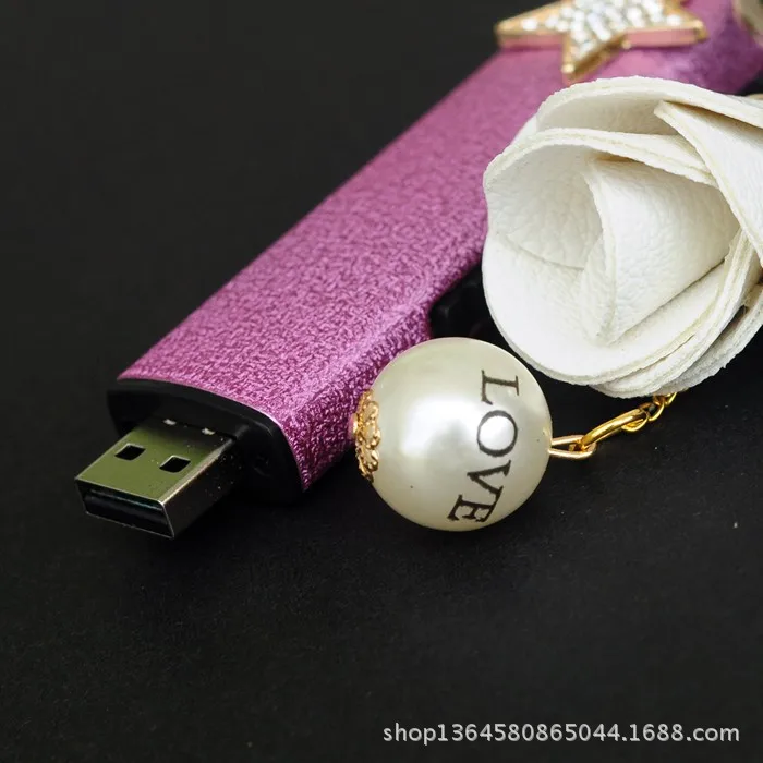 Suitable as Lady gift USB charging cute creative rhinestone windproof silent cigarette lighter electric wire Keychain lighter
Suitable as Lady gift USB charging cute creative rhinestone windproof silent cigarette lighter electric wire Keychain lighter