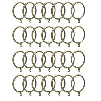 28 pcs/set Curtain Hook Roman Rings Metal Ring Shower Hanging Ring Curtain Rod Ring Buckle Curtain Decorative Accessories
28 pcs/set Curtain Hook Roman Rings Metal Ring Shower Hanging Ring Curtain Rod Ring Buckle Curtain Decorative Accessories