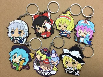 2018 New arrival 7PCS/LOT Japanese anime figure Touhou Project sweet smell rubber Silicone mobile phone charms/keychain
2018 New arrival 7PCS/LOT Japanese anime figure Touhou Project sweet smell rubber Silicone mobile phone charms/keychain