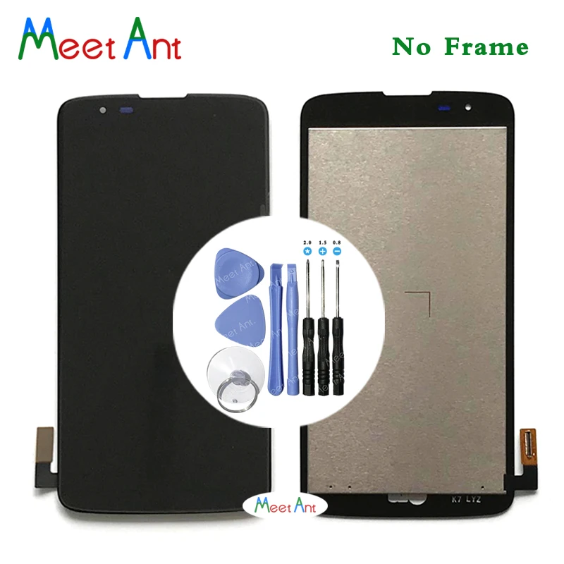 High Quality 5.0'' For LG K7 Tribute 5 LS675 MS330 K330 LCD Display Screen With Touch Screen Digitizer Assembly + Tool
High Quality 5.0'' For LG K7 Tribute 5 LS675 MS330 K330 LCD Display Screen With Touch Screen Digitizer Assembly + Tool