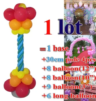 Balloon column set bulk sale Wedding party Balloon decorations Event party supplies column base & column pole & latex balloons
Balloon column set bulk sale Wedding party Balloon decorations Event party supplies column base & column pole & latex balloons