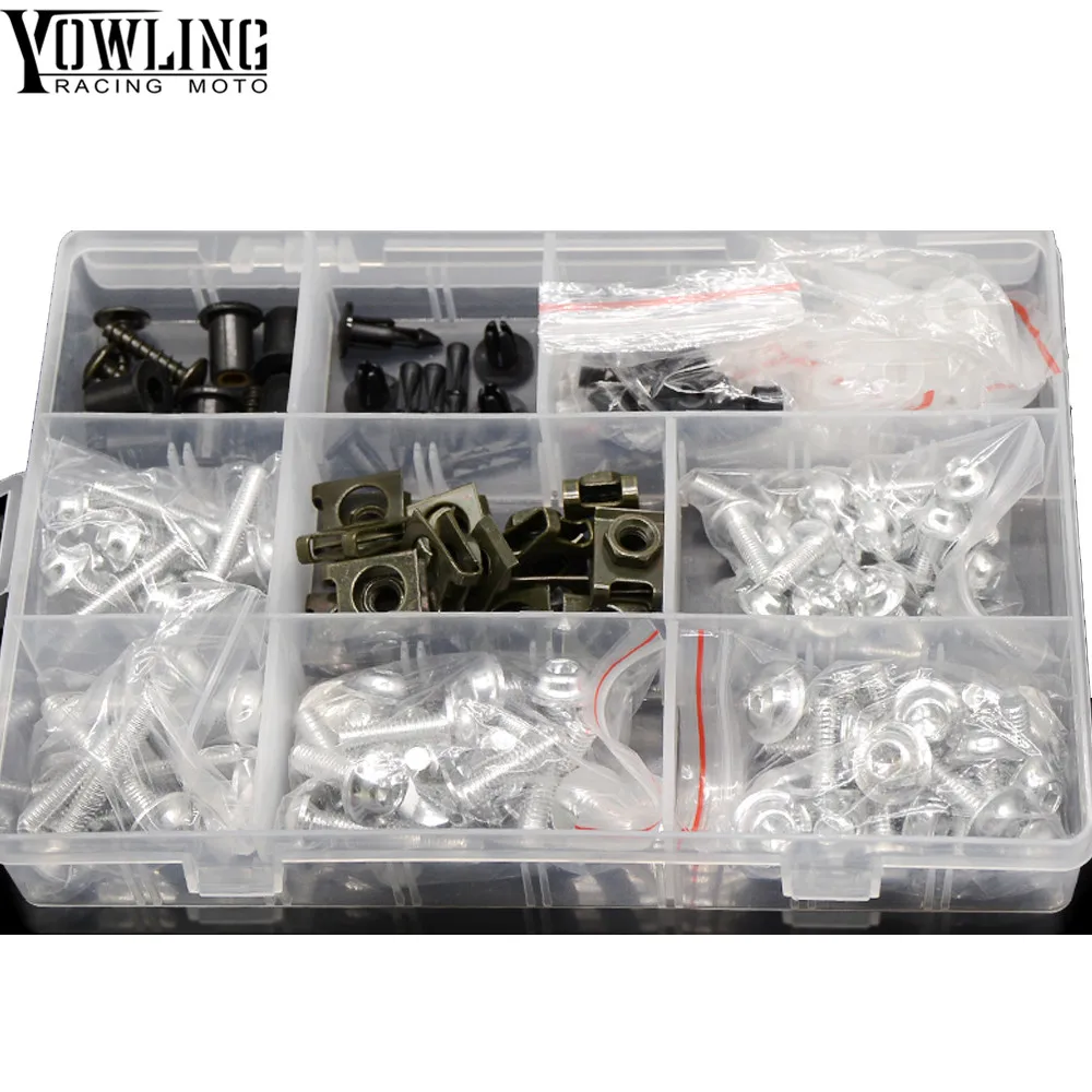 Motorcycle Accessories Fairing windshield Body Work Bolts Nuts Screws for Honda CBR954RR NC700 NC750 S X PCX125 ST 1300 A
Motorcycle Accessories Fairing windshield Body Work Bolts Nuts Screws for Honda CBR954RR NC700 NC750 S X PCX125 ST 1300 A