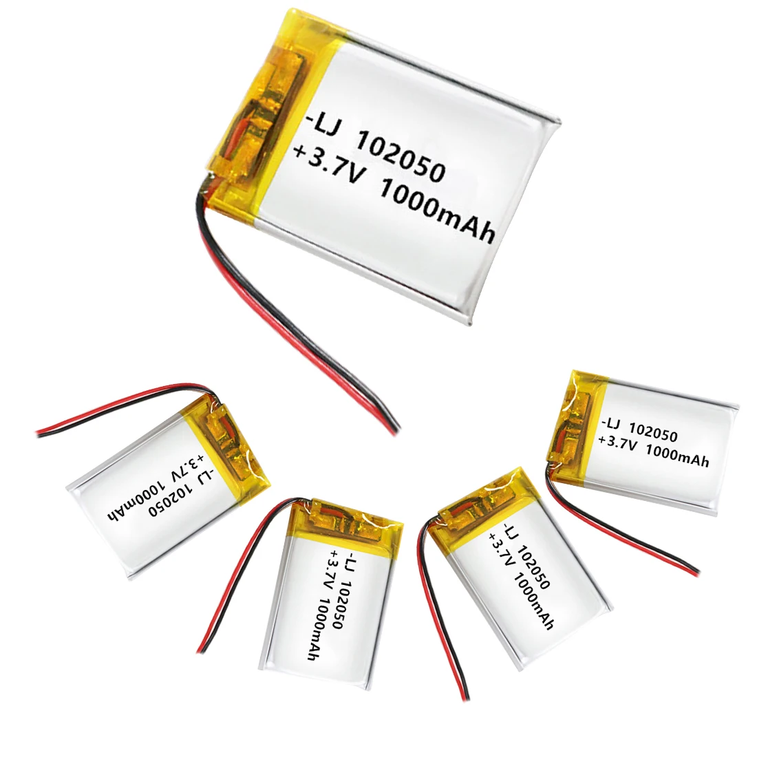 1000mAh 3.7 V Lithium-ion Polymer Battery 102050 For MP3 MP4 MP5 GPS KTV Household Battery Amplifier Audio Computer Microphone
1000mAh 3.7 V Lithium-ion Polymer Battery 102050 For MP3 MP4 MP5 GPS KTV Household Battery Amplifier Audio Computer Microphone