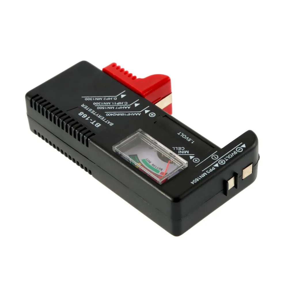 Стандартный кнопочный тестер для аккумуляторов AA/AAA/C/D/9 В/1 5 в|volt tester checker|tester