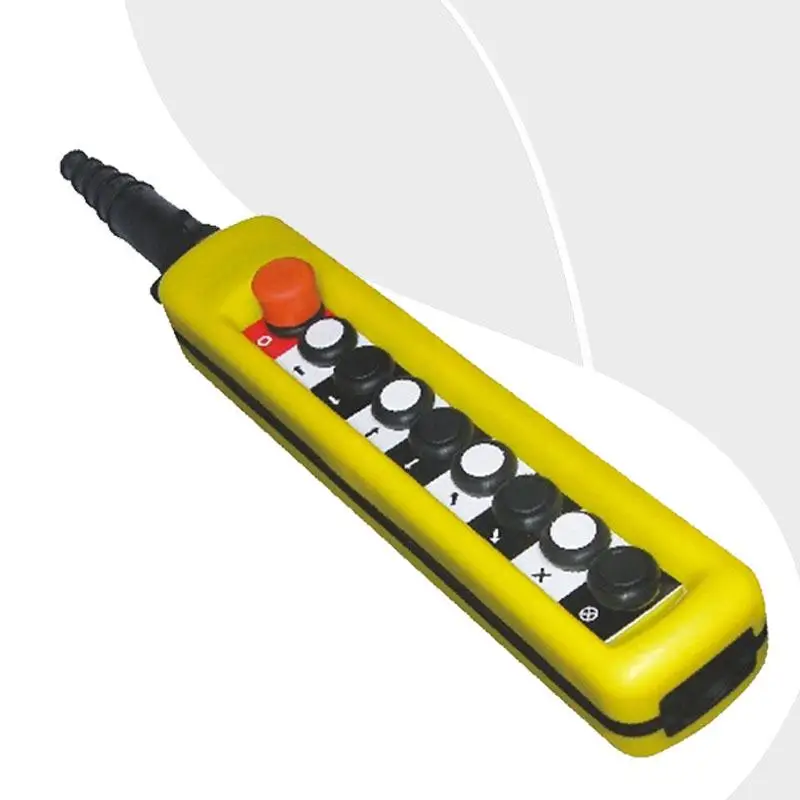 Free Shipping XAC-A8713 9 button Single Speed crane derrick Motor control button control
Free Shipping XAC-A8713 9 button Single Speed crane derrick Motor control button control