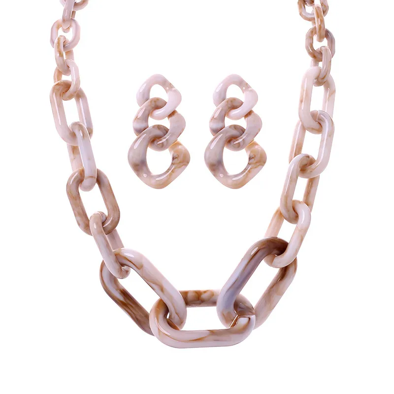 FishSheep Acrylic Chunky Chain Long Necklace For Women Vintage Resin Choker Necklaces Pendants Fashion Women Jewelry Bijoux Gift
FishSheep Acrylic Chunky Chain Long Necklace For Women Vintage Resin Choker Necklaces Pendants Fashion Women Jewelry Bijoux Gift