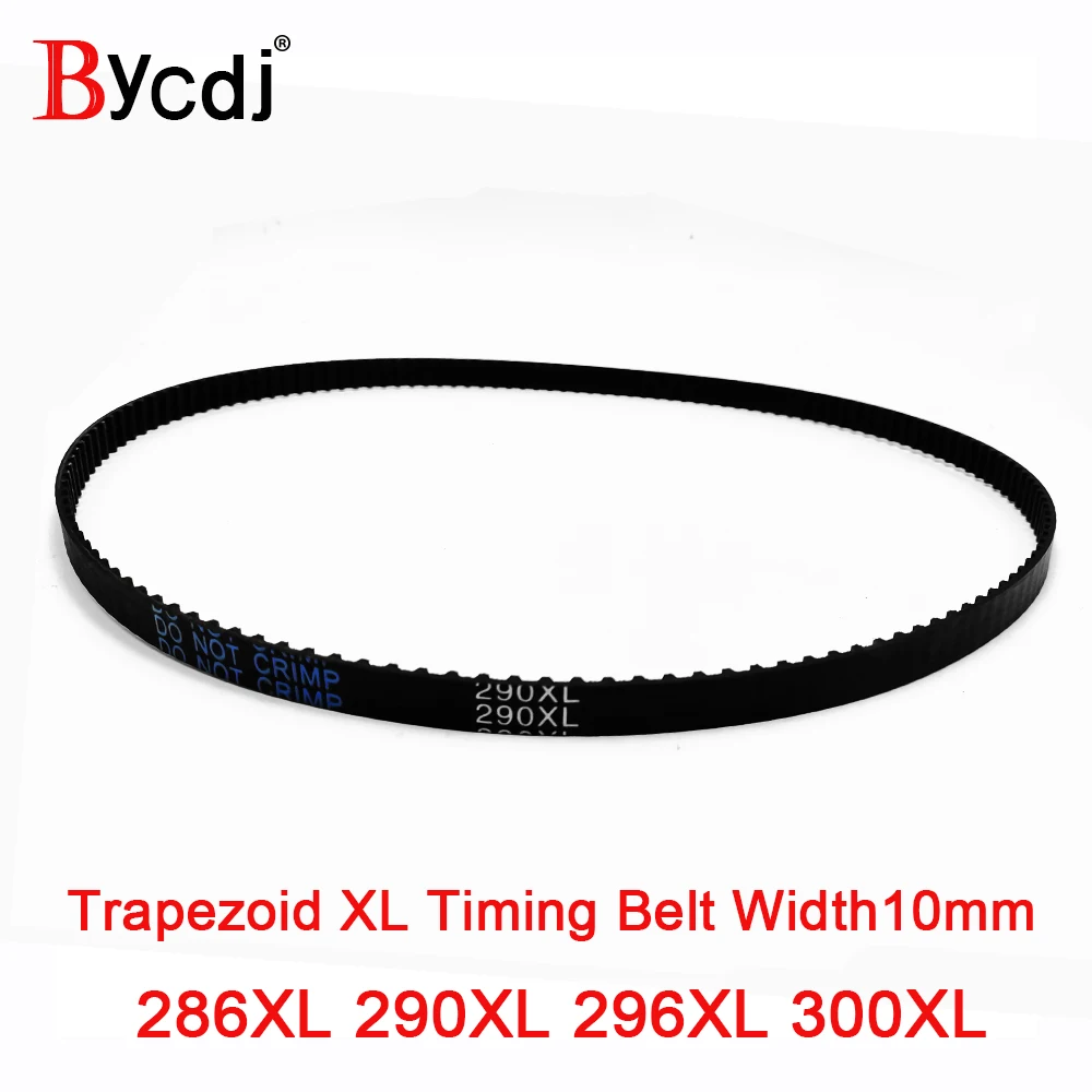 BycdjXL Timing Belt 286XL/290XL/296XL/300XL Rubber Timing Pulley Belt 10mmWidth Closed LoopToothed Transmisson Belt pitch 5.08mm
BycdjXL Timing Belt 286XL/290XL/296XL/300XL Rubber Timing Pulley Belt 10mmWidth Closed LoopToothed Transmisson Belt pitch 5.08mm