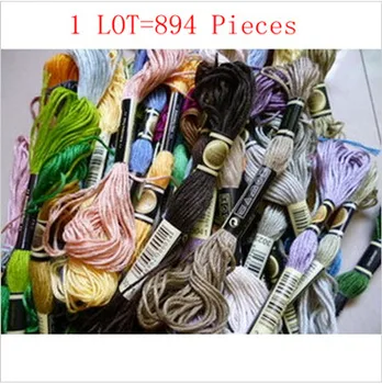 High Quality Cross Stitch Thread Similar DMC Thread 1 Lot=894 Pieces=447 ColorsX2 Sets Free Shipping
High Quality Cross Stitch Thread Similar DMC Thread 1 Lot=894 Pieces=447 ColorsX2 Sets Free Shipping