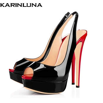 Karinluna 2019 plus size 45 brand design summer mixed colors party Shoes Woman sexy high heels peep toe platform pumps sandals
Karinluna 2019 plus size 45 brand design summer mixed colors party Shoes Woman sexy high heels peep toe platform pumps sandals