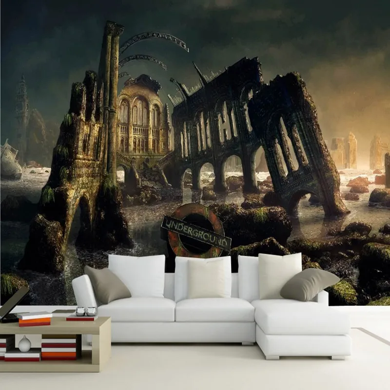 Custom 3d wallpaper modern design Landscape castle KTV bar Living room decoration background custom murals wallpaper
Custom 3d wallpaper modern design Landscape castle KTV bar Living room decoration background custom murals wallpaper