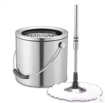 Rotating Mop Bucket Full Stainless Steel Double Mop Bucket With German Technology
Rotating Mop Bucket Full Stainless Steel Double Mop Bucket With German Technology