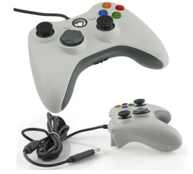 

USB Wired Joypad Gamepad Black Game Controller For Xbox Slim 360 Joystick For Official Microsoft PC for Windows 7 / 8 / 10