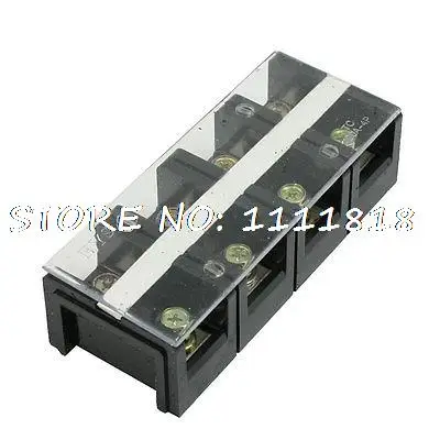 100A 600V Dual Row 4 Positions Terminal Barrier Block Connector
100A 600V Dual Row 4 Positions Terminal Barrier Block Connector