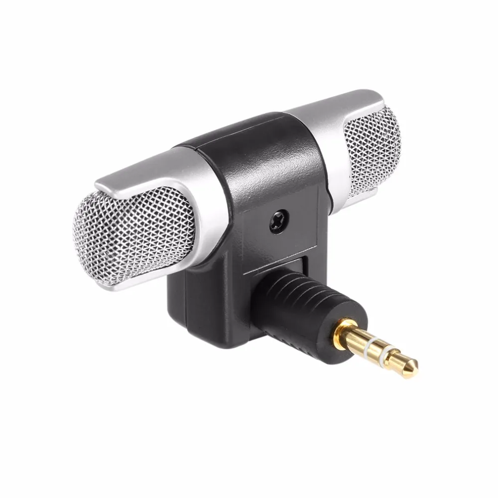 Portable Mini Stereo Recording Microphone Mic With 3.5mm Mini Jack For PC Laptop Notebook Left and Right Channel
Portable Mini Stereo Recording Microphone Mic With 3.5mm Mini Jack For PC Laptop Notebook Left and Right Channel