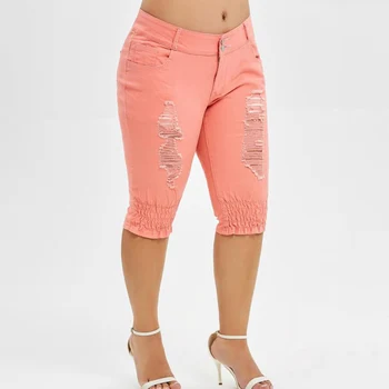 2019 Jeans Women Summer Plus Size 5XL Orange Knee Length Jeans Femme Fashion Vintage Hole Fresh Casual Skinny Jeans Ladies D25
2019 Jeans Women Summer Plus Size 5XL Orange Knee Length Jeans Femme Fashion Vintage Hole Fresh Casual Skinny Jeans Ladies D25