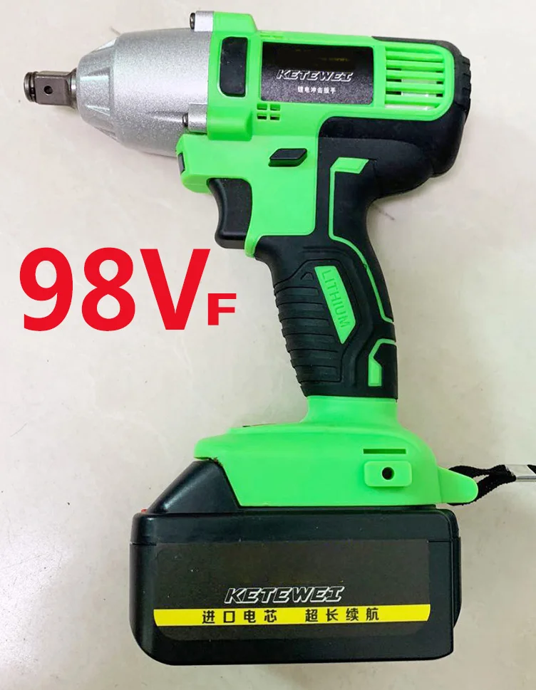 15800mAh Lithium-Ion battery Electric Impact Wrench Cordless with Rechargeable Battery AC 100-240V
15800mAh Lithium-Ion battery Electric Impact Wrench Cordless with Rechargeable Battery AC 100-240V