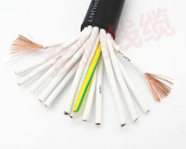 Cable RVV, 1m 0.5^mm2 24 cores Multi-core control wires, cables, flexible sheathed cable, electrical cable
Cable RVV, 1m 0.5^mm2 24 cores Multi-core control wires, cables, flexible sheathed cable, electrical cable