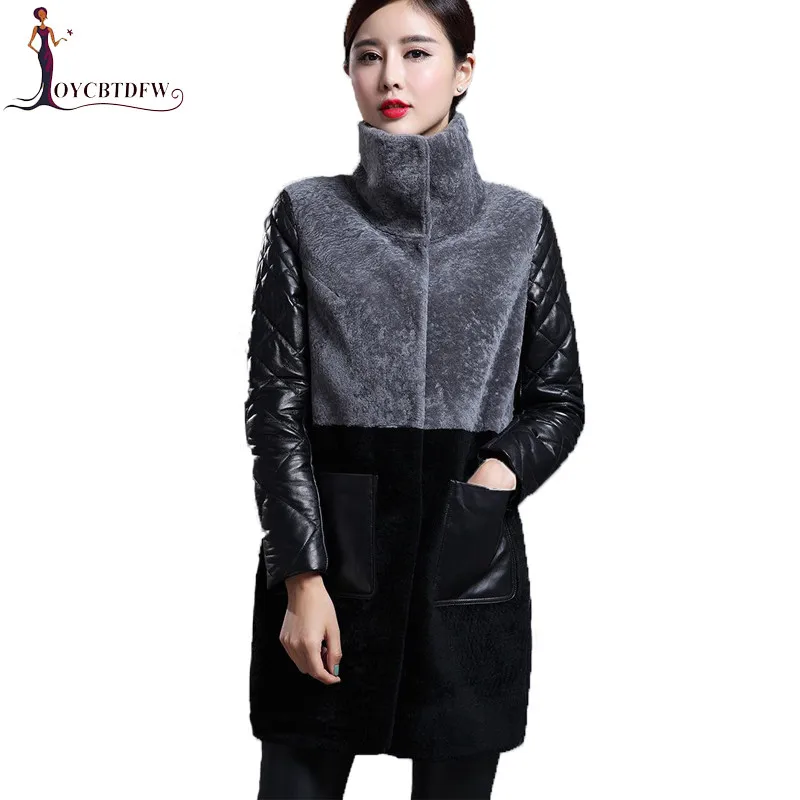 Winter Coat Women Lamb Splicing Leather Jacket Parka Jackets Women Sheep Shearing Fur 2018 Long Down Jacket Warm Outcoat XY669
Winter Coat Women Lamb Splicing Leather Jacket Parka Jackets Women Sheep Shearing Fur 2018 Long Down Jacket Warm Outcoat XY669