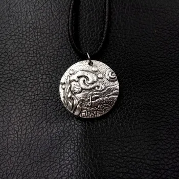 SanLan 12PCS Wholesale Van Gogh The Starry Night Pendant Men Women Necklace Soul Resonance Time-Lapse Artistic Gift Jewelry
SanLan 12PCS Wholesale Van Gogh The Starry Night Pendant Men Women Necklace Soul Resonance Time-Lapse Artistic Gift Jewelry