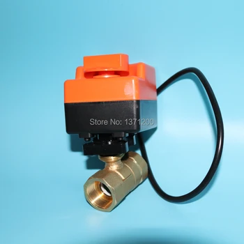 DN20(G 3/4") AC220V electric actuator brass ball valve,Cold&hot water/Water vapor/heat gas 2 way Brass Motorized Ball Valve
DN20(G 3/4") AC220V electric actuator brass ball valve,Cold&hot water/Water vapor/heat gas 2 way Brass Motorized Ball Valve