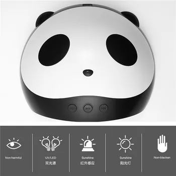 24W/36W 12/8PCS LED UV Nail Lamp Cute Shaper Panda LED Nail Dryer Manicure Lamps USB Infrared Sensing With Button Time Setting
24W/36W 12/8PCS LED UV Nail Lamp Cute Shaper Panda LED Nail Dryer Manicure Lamps USB Infrared Sensing With Button Time Setting
