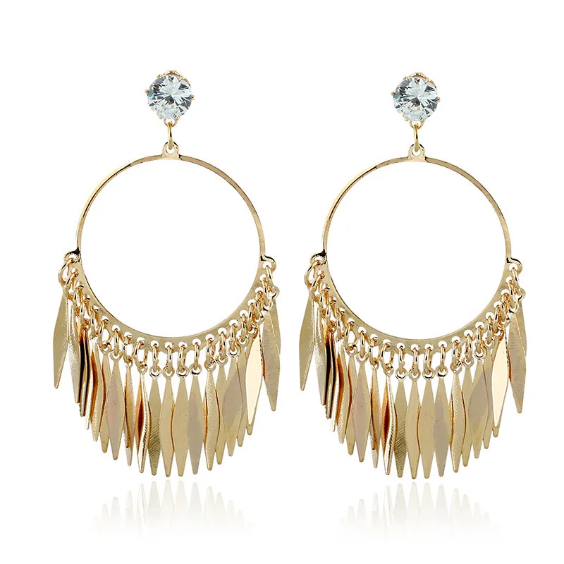 2017 Vintage silver/Gold color Leaf Feather store cirkel Dangle Earrings For Women Bohemia Style Crystal Earring Indian Jewelry
2017 Vintage silver/Gold color Leaf Feather store cirkel Dangle Earrings For Women Bohemia Style Crystal Earring Indian Jewelry