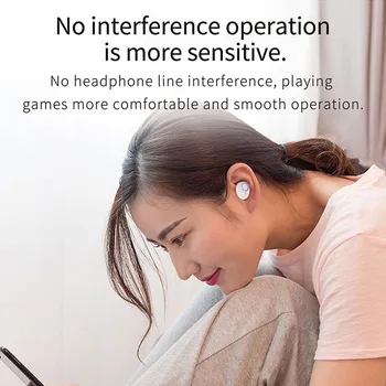 TWS Wireless Bluetooth Earbuds Stereo Mini Sport Earphones with Mic for IOS Android Phone
TWS Wireless Bluetooth Earbuds Stereo Mini Sport Earphones with Mic for IOS Android Phone