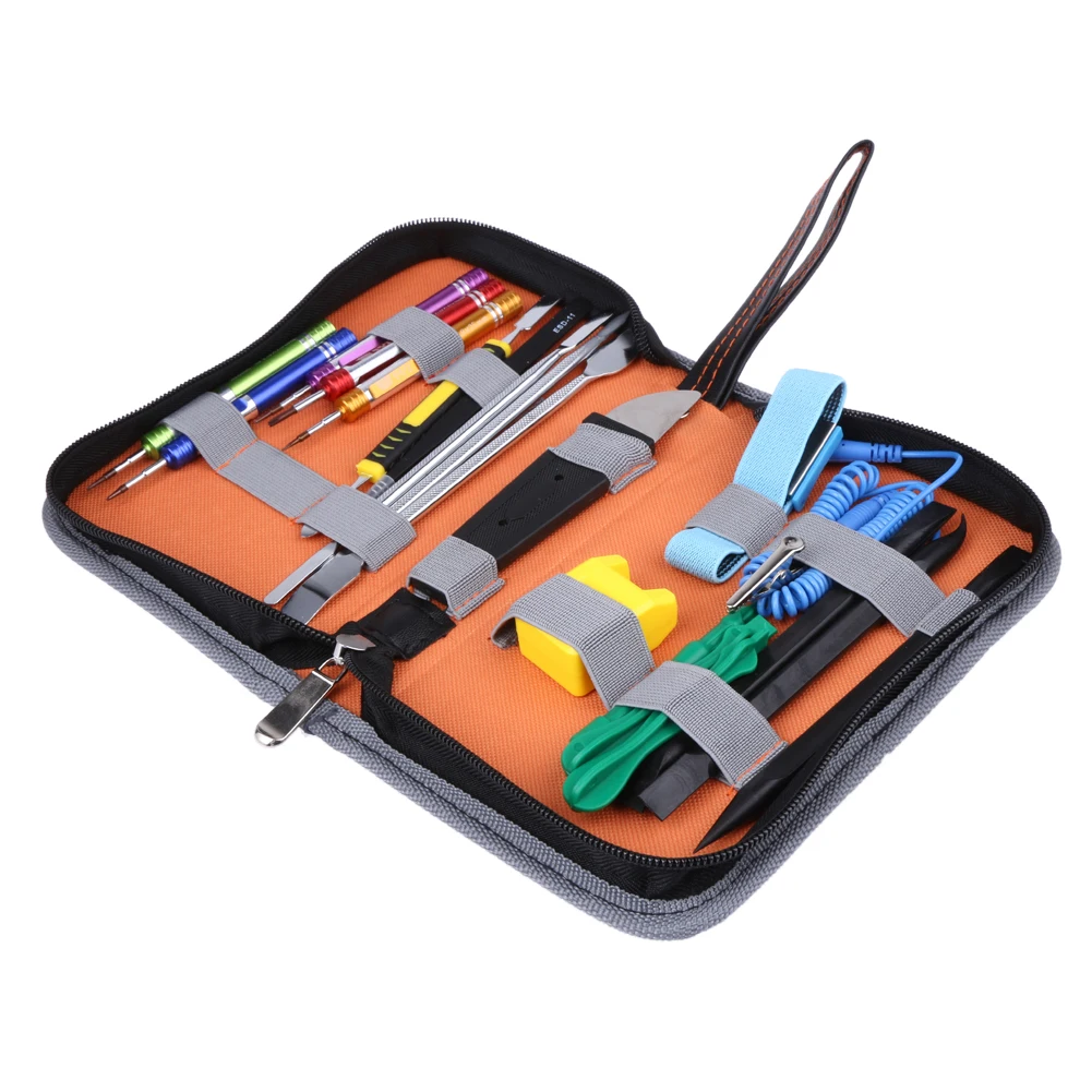 18 in 1 Mobile Phone Repair Tools Kit Spudger Pry Opening Tool Screwdriver Tool Set