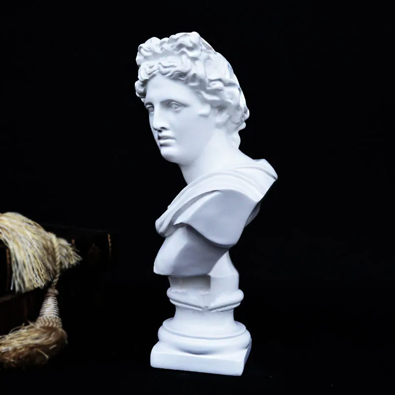 Retro Apollo Bust Figure Statue Wolfgang Amadeus Mozart Gypsum Resin Craftwork Continental Home Decorations Collectible L2120
Retro Apollo Bust Figure Statue Wolfgang Amadeus Mozart Gypsum Resin Craftwork Continental Home Decorations Collectible L2120