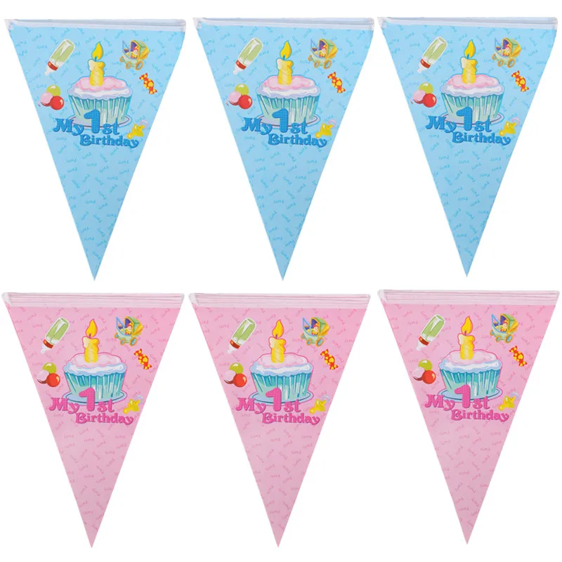 Baby's Birthday Pulling Flag Banners My 1st Birthday Hanging Flags Blue Pink For Little Baby Girl Boy's Birthday Party Decor
Baby's Birthday Pulling Flag Banners My 1st Birthday Hanging Flags Blue Pink For Little Baby Girl Boy's Birthday Party Decor