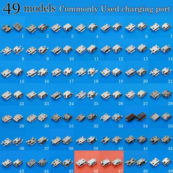 49models micro usb jack connector 5Pin mini usb connector for Samsung for HTC for Lenovo for ZTE...mobile phone tablet pc mid
49models micro usb jack connector 5Pin mini usb connector for Samsung for HTC for Lenovo for ZTE...mobile phone tablet pc mid