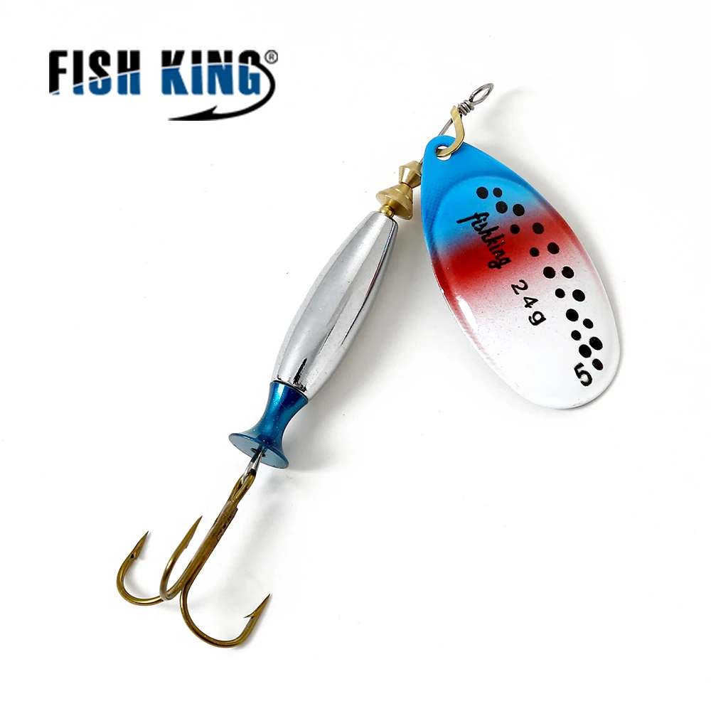 FISH KING Mepps Long Cast 1 PC Fishing Lure Spinner Bait Fishing Tackle Artificial Hard Fake Fish Metal Lures Set
FISH KING Mepps Long Cast 1 PC Fishing Lure Spinner Bait Fishing Tackle Artificial Hard Fake Fish Metal Lures Set