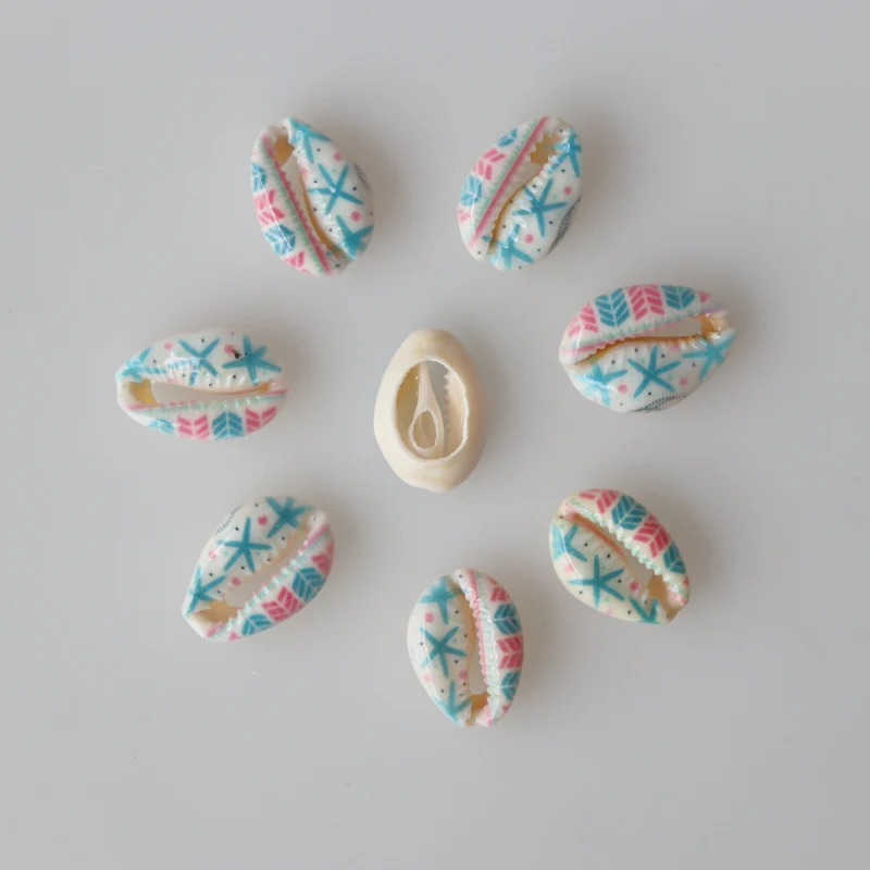 Free Shipping(50pcs/lot)Ocean Series Natural Cut Cowrie Shell Beads Digital Printing Shell For DIY Jewelry Accessories
Free Shipping(50pcs/lot)Ocean Series Natural Cut Cowrie Shell Beads Digital Printing Shell For DIY Jewelry Accessories
