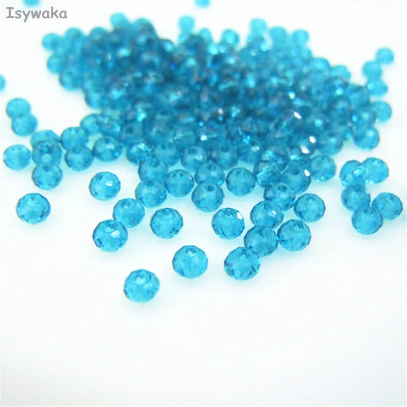 Isywaka Green Blue Color 1980pcs 2mm Rondelle Austria faceted Crystal Glass Beads Loose Spacer Round Beads for Jewelry Making
Isywaka Green Blue Color 1980pcs 2mm Rondelle Austria faceted Crystal Glass Beads Loose Spacer Round Beads for Jewelry Making