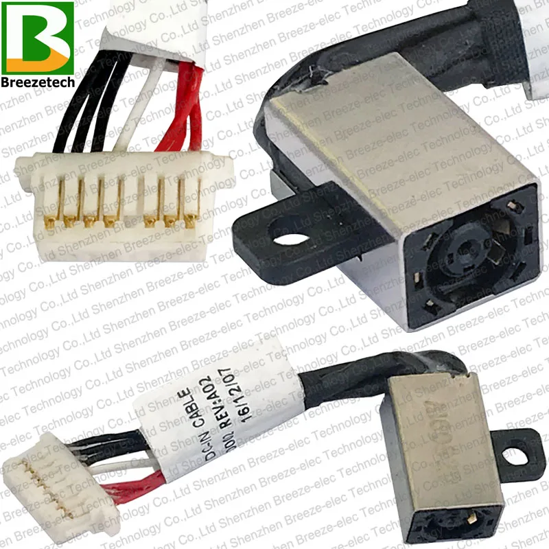 Original New DC POWER JACK socket Cable connector for Dell Inspiron 7000 15 5568 7569 7579 / 13 5368 5378 PF8JG 450.07R03.0001
Original New DC POWER JACK socket Cable connector for Dell Inspiron 7000 15 5568 7569 7579 / 13 5368 5378 PF8JG 450.07R03.0001