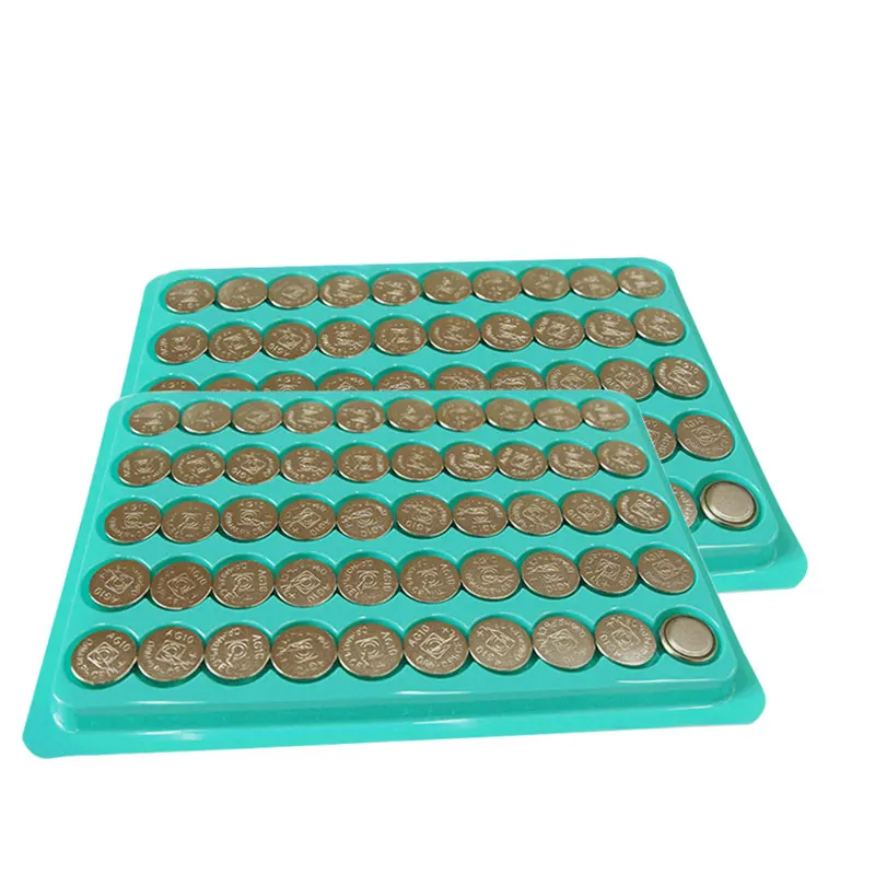 100 шт. AG10 LR1130 1130 SR1130 389A LR54 L1131 1 5 В Кнопка Батарея MP3-плееры игрушки смотреть батареи