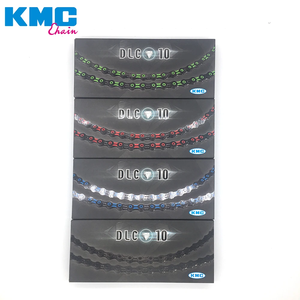 KMC X10SL DLC X10 116 Links Original Diamond Like Coating Extra Light Race Chains 10 Speed MTB Road bicycle Chain boxed
KMC X10SL DLC X10 116 Links Original Diamond Like Coating Extra Light Race Chains 10 Speed MTB Road bicycle Chain boxed
