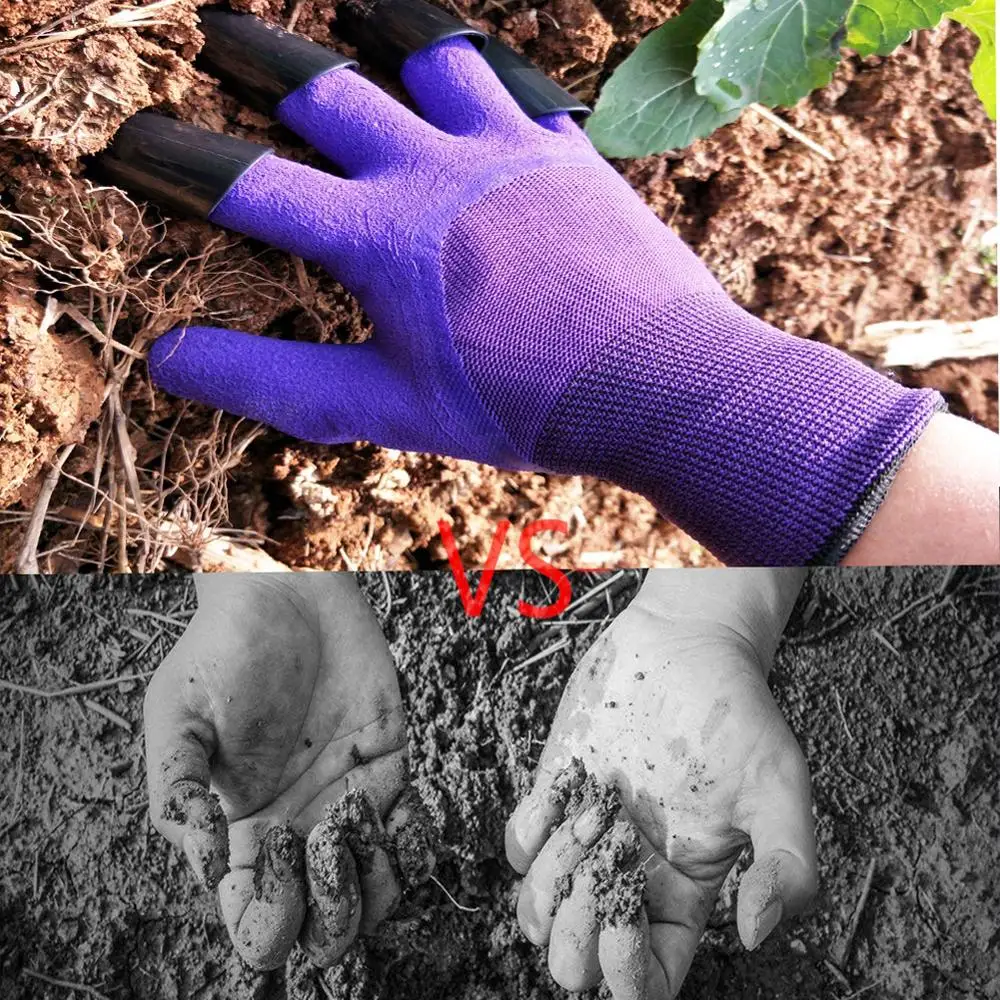 Garden Genie Gloves with Claws, Purple Waterproof and Breathable Gloves for Digging Planting, Best Gardening Gifts for Women
Garden Genie Gloves with Claws, Purple Waterproof and Breathable Gloves for Digging Planting, Best Gardening Gifts for Women