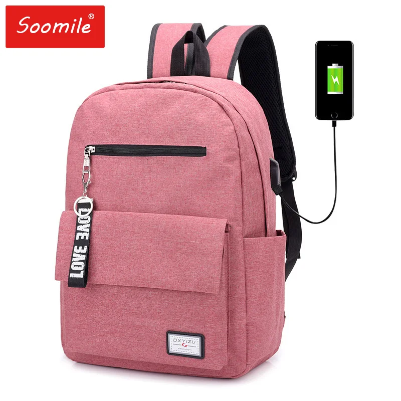 Women Travel Waterproof USB Charger High Quality Men Backpack Student Teenage College Laptop External School Bags
Women Travel Waterproof USB Charger High Quality Men Backpack Student Teenage College Laptop External School Bags