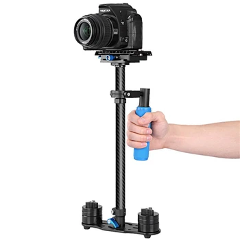 S60T Professional Portable Carbon Fiber Mini Handheld Camera Stabilizer DSLR Camcorder Video Steadicam Better than S60
S60T Professional Portable Carbon Fiber Mini Handheld Camera Stabilizer DSLR Camcorder Video Steadicam Better than S60