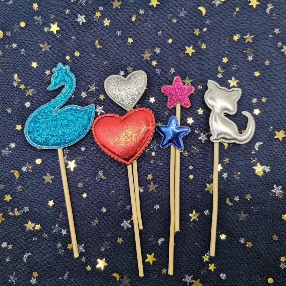5 Pcs Shimmer Festival Supplies Heart Goose Star Cat Cake Flag Birthday Party Cake Insert Cards Cupcake DIY Wedding Decoration
5 Pcs Shimmer Festival Supplies Heart Goose Star Cat Cake Flag Birthday Party Cake Insert Cards Cupcake DIY Wedding Decoration