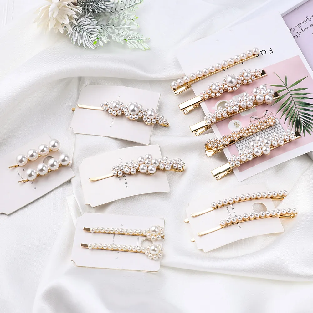 1Pcs/1 Pair Korea Pearl Flower Hairpins Vintage Barrettes Hair Clips Crystal Hair Accessories Hairgrip Headdress Jewelry Gifts
1Pcs/1 Pair Korea Pearl Flower Hairpins Vintage Barrettes Hair Clips Crystal Hair Accessories Hairgrip Headdress Jewelry Gifts