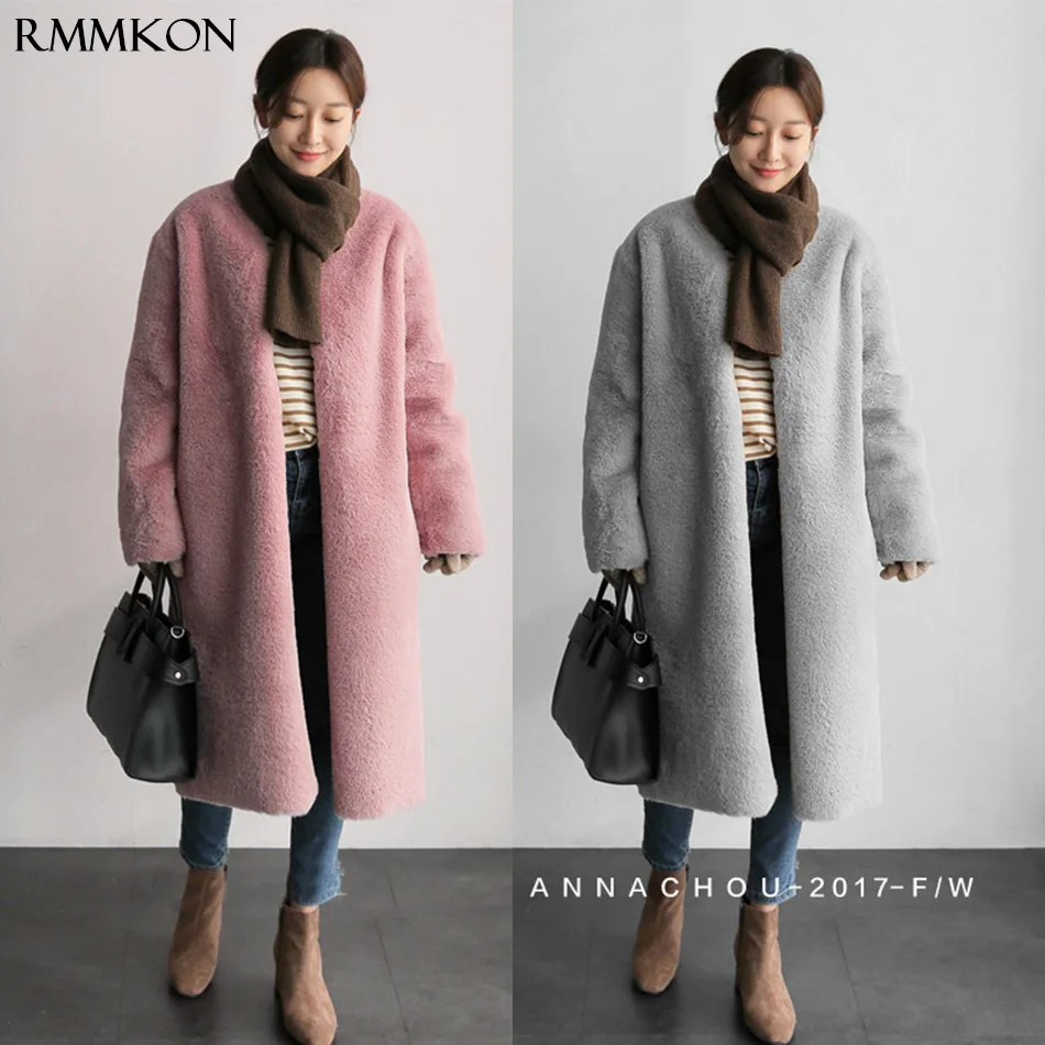 Winter Women High Quality Faux Rabbit Fur Coat Luxury Long Fur Coat Loose Lapel OverCoat Thick Warm Plus Size Female Plush Coats
Winter Women High Quality Faux Rabbit Fur Coat Luxury Long Fur Coat Loose Lapel OverCoat Thick Warm Plus Size Female Plush Coats