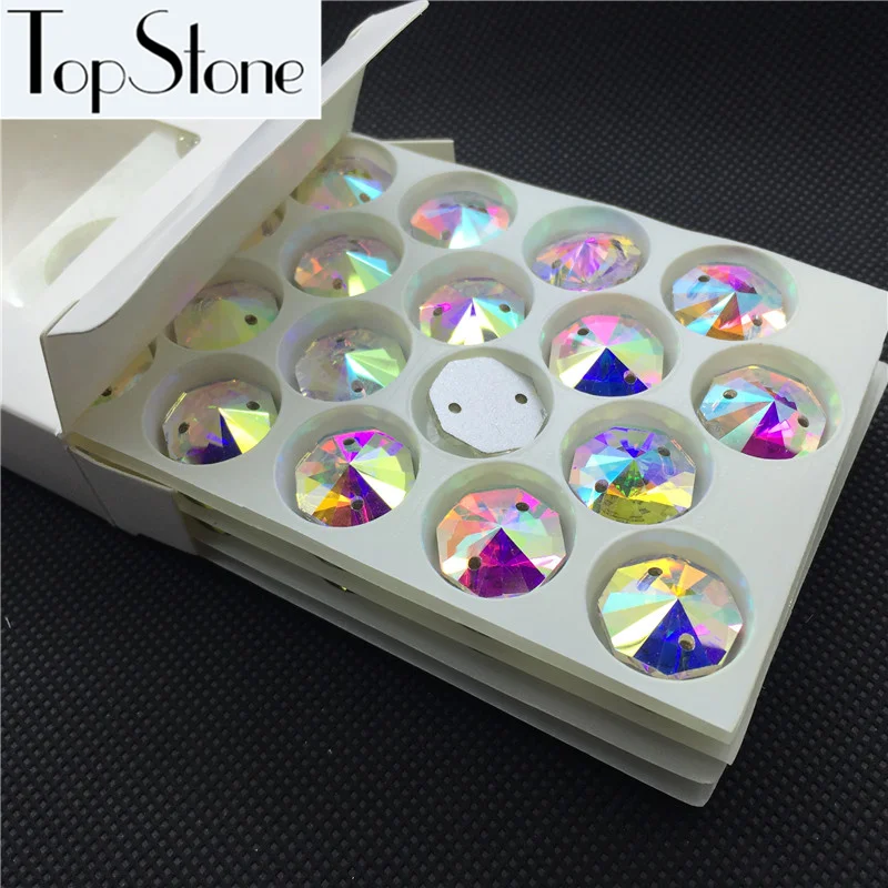 Wholesale Round Octagon Sew On Stone Crystal Clear AB Flatback 2 holes 10,12,14,16,18mm Shiny Sewing Glass Crystal Beads
Wholesale Round Octagon Sew On Stone Crystal Clear AB Flatback 2 holes 10,12,14,16,18mm Shiny Sewing Glass Crystal Beads