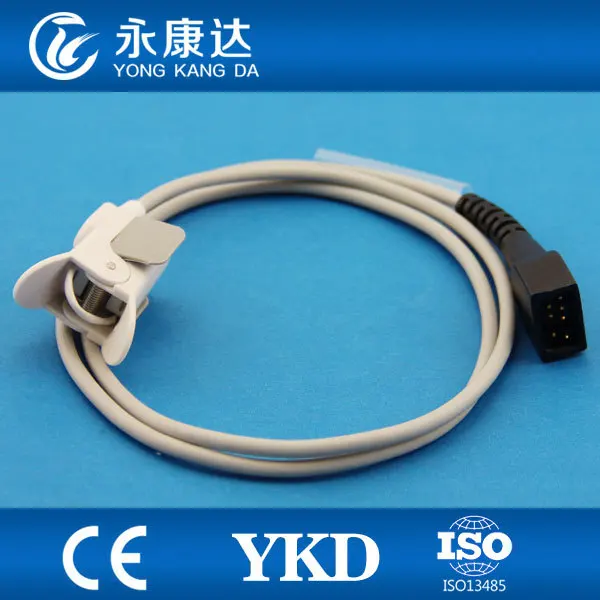 2pcs/pack NONIN 7pin Plug Reusable Pediatric Finger Clip Spo2 Sensor cable Medical TPU
2pcs/pack NONIN 7pin Plug Reusable Pediatric Finger Clip Spo2 Sensor cable Medical TPU