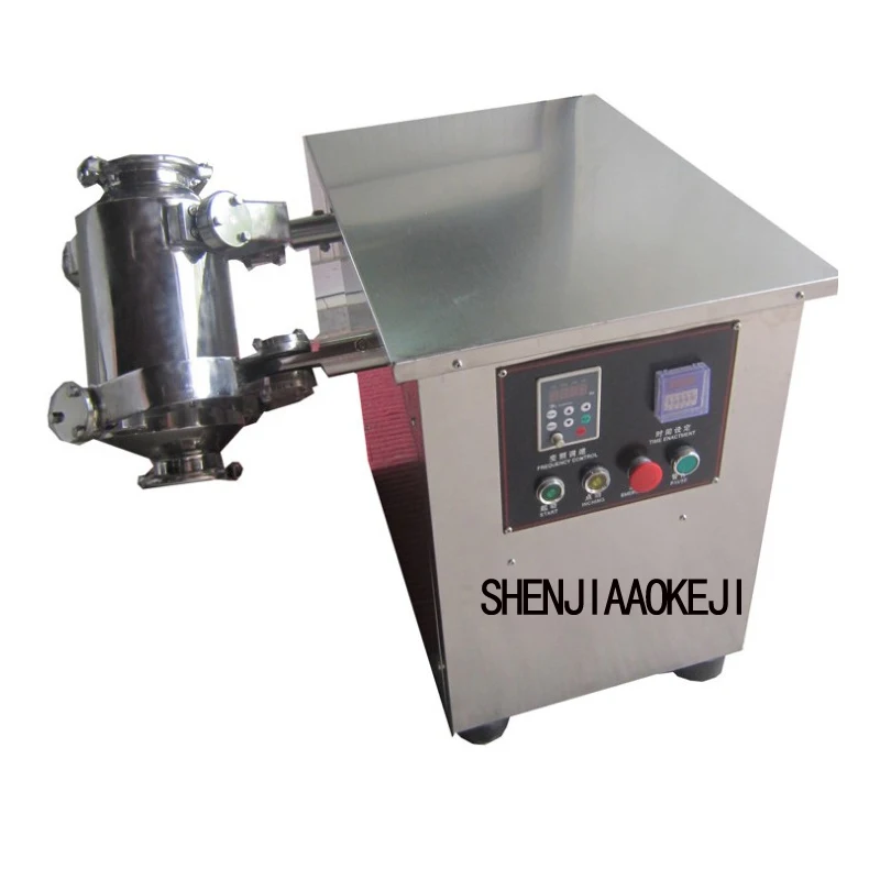 Three-dimensional mixer 5L laboratory small and efficient dry powder timing governor 220V/110V 370W | Инструменты